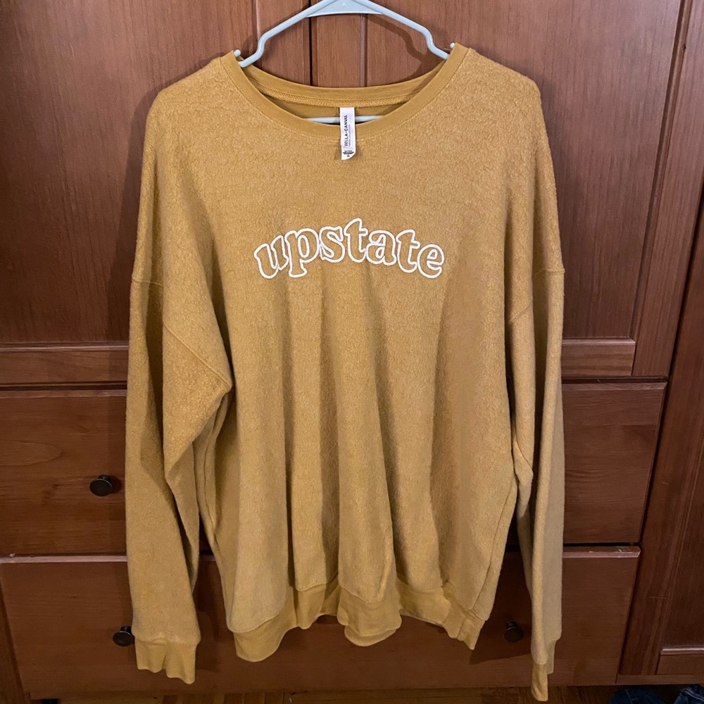 ‘Upstate’ Yellow Sweatshirt